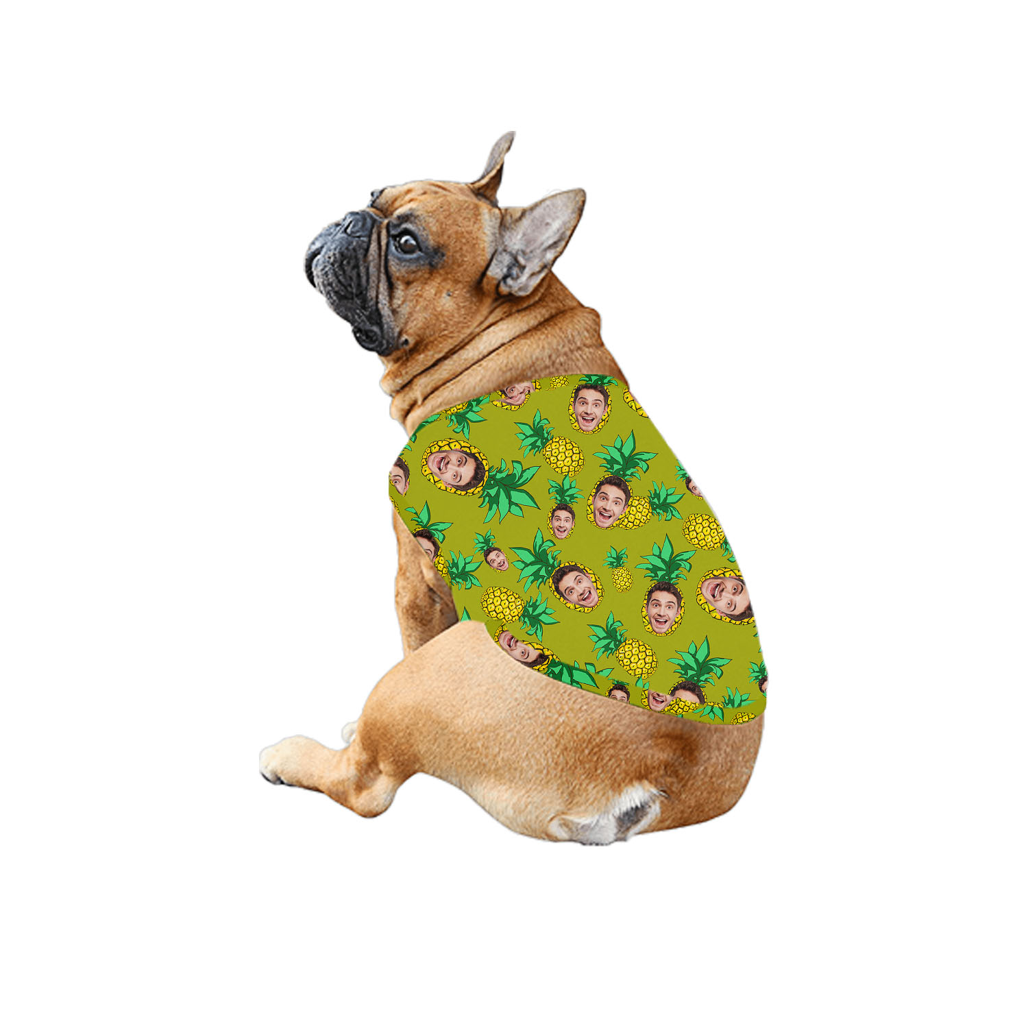 Pineapple White Matching Hawaiian Shirts With Multiple Faces