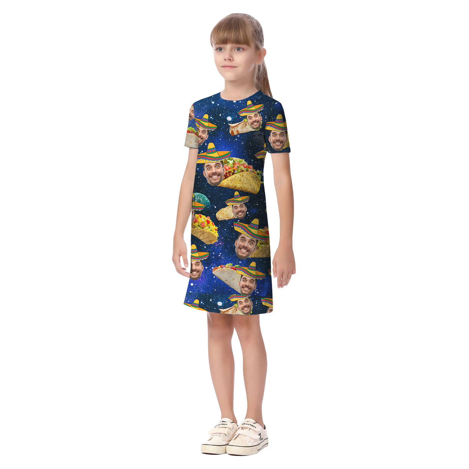 Mexico Taco Matching Hawaiian Shirt With Custom Face