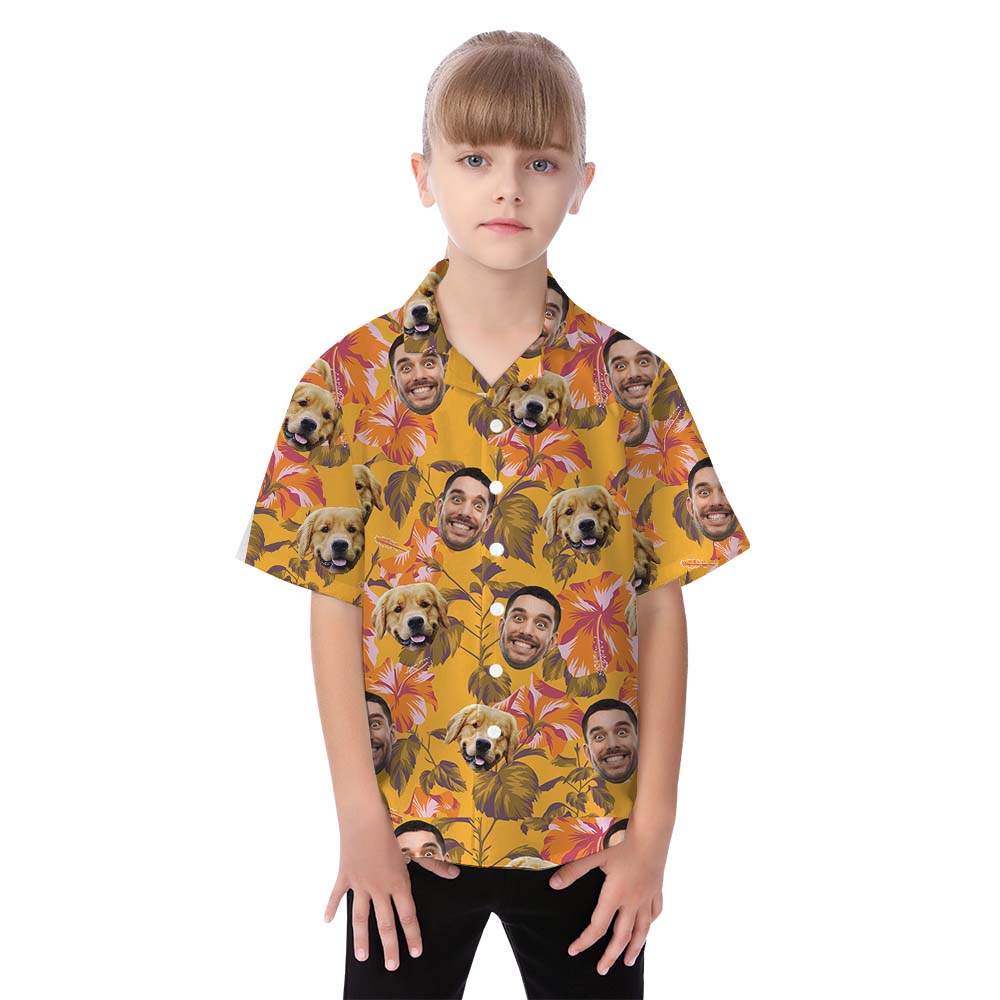 Hibiscus Custom Matching Hawaiian Shirts For Dog And Owner With Photos