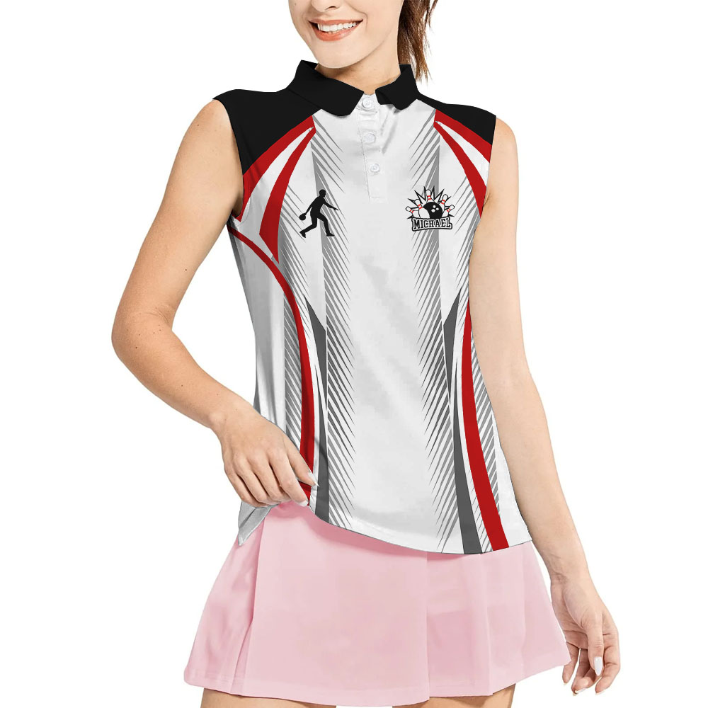 Unique Bowling Women's Sleeveless Top With Names - variant image 1