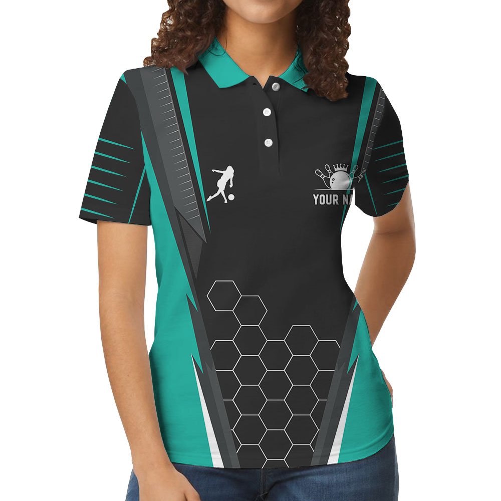 Women Bowling Team Custom Polo Shirts - variant image 1