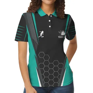 Women Bowling Team Custom Polo Shirts
