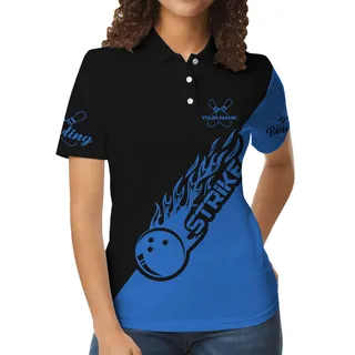 Matching Bowling Team Women's Polo Shirt