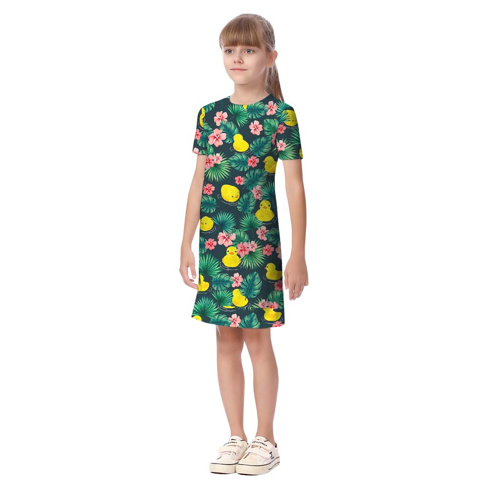 Rubber Duck Matching Tropical Outfits For Family