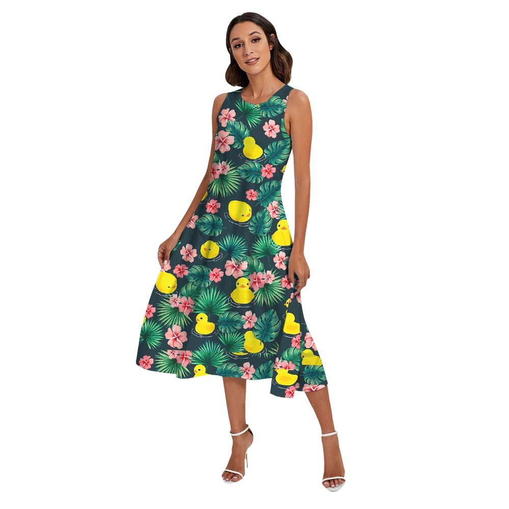 Rubber Duck Matching Tropical Outfits For Family