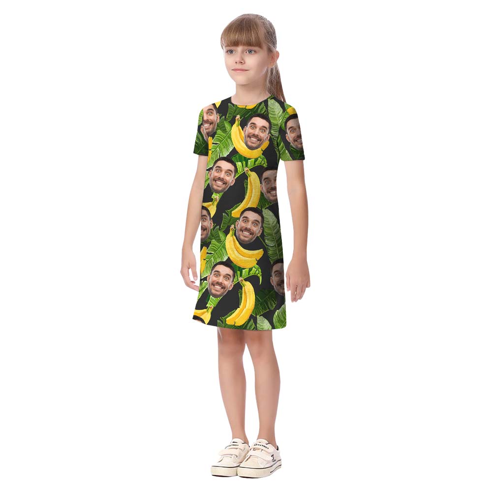 Funny Banana Family Matching Hawaiian Shirt With Faces
