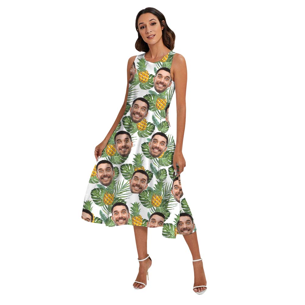 Custom Face Family Matching Hawaiian Clothes