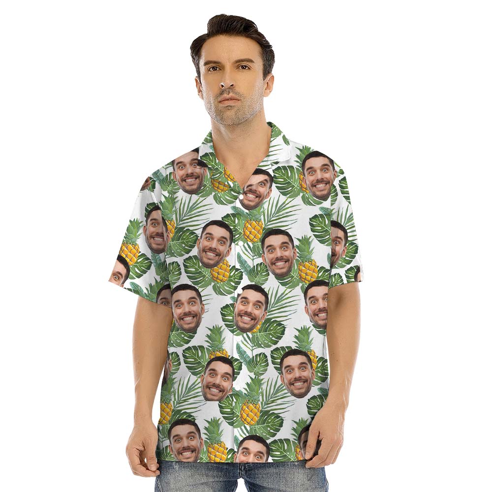 Custom Face Family Matching Hawaiian Clothes