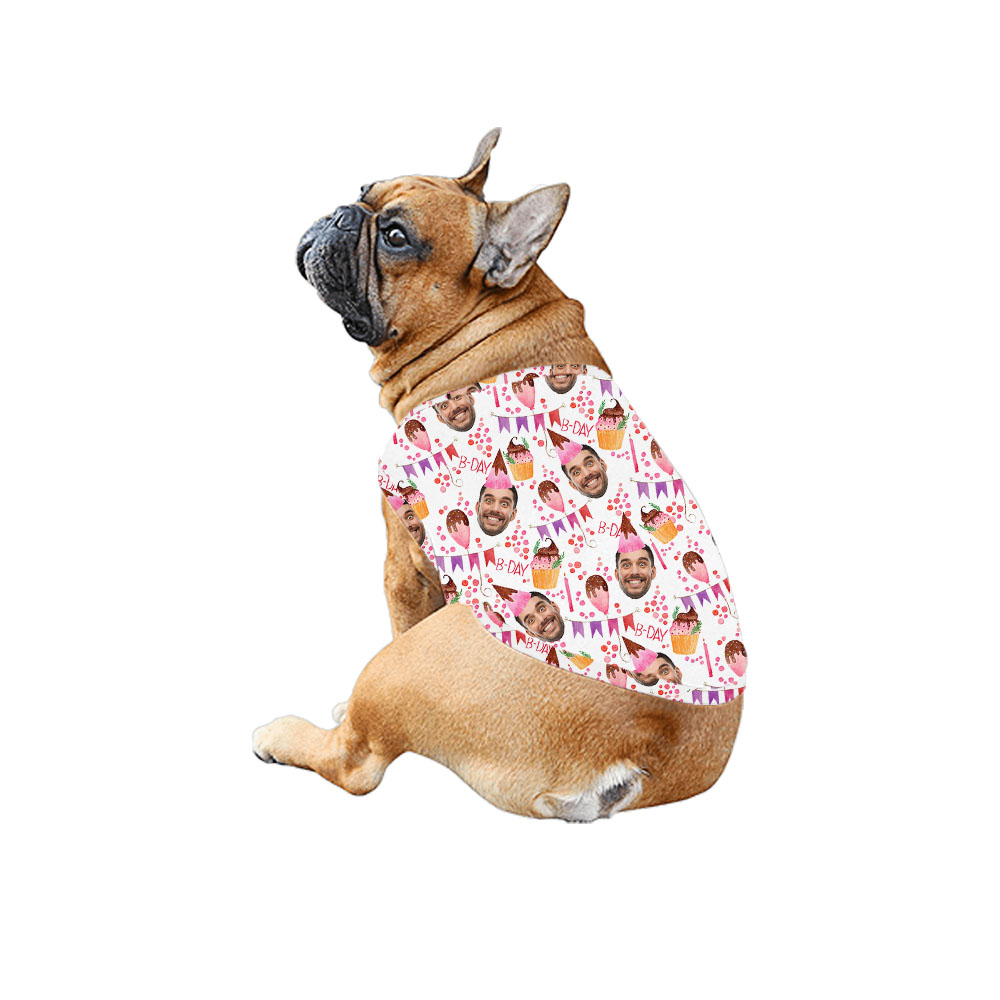 Custom Photo Birthday Matching Aloha Shirts