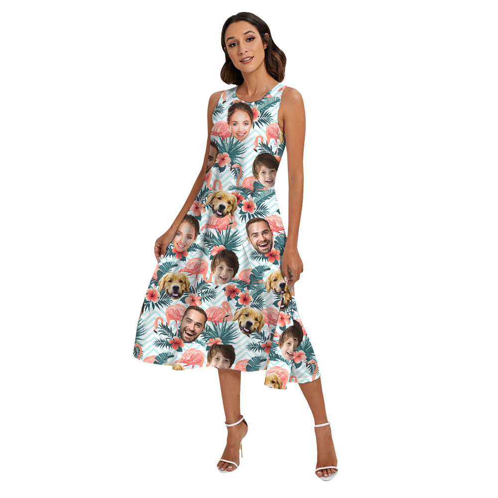 Custom Picture Mens And Womens Matching Hawaiian Shirts