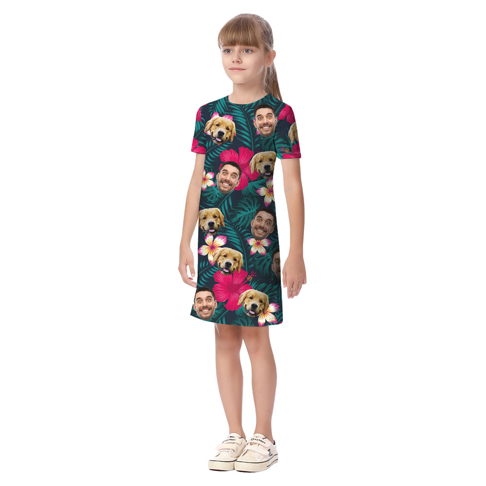 Matching Hawaiian Couple Outfits With Custom Photos