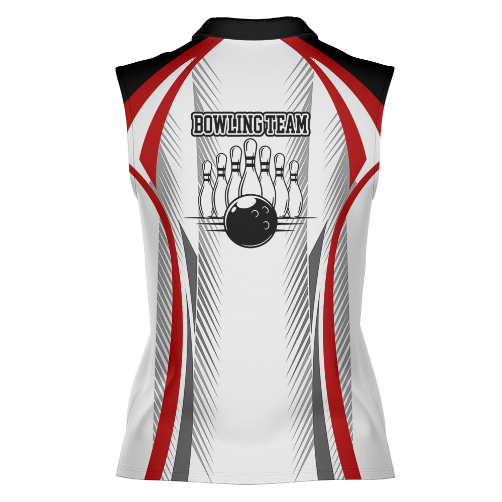Unique Bowling Women's Sleeveless Top With Names