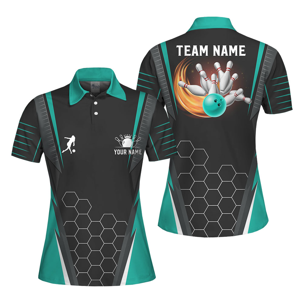 Women Bowling Team Custom Polo Shirts