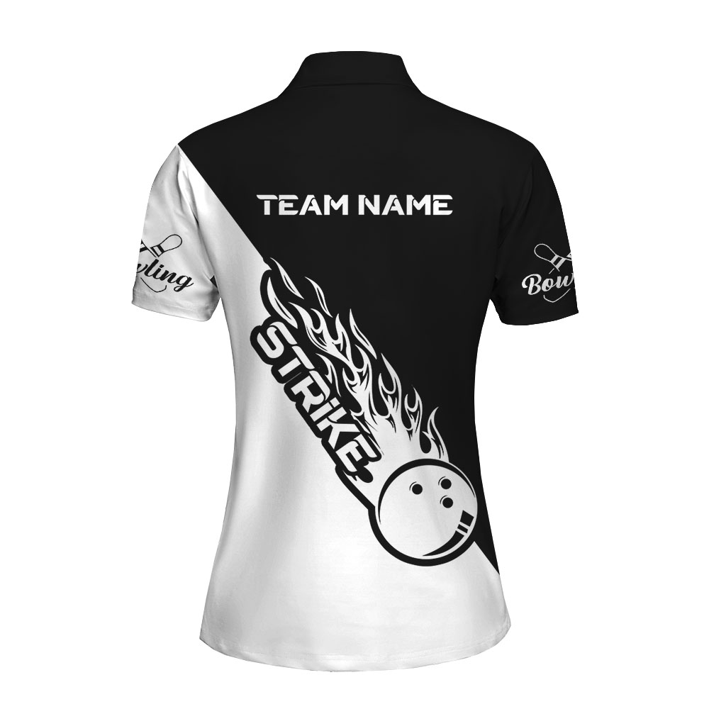 Bowling Team Personalized Polo Shirts For Women