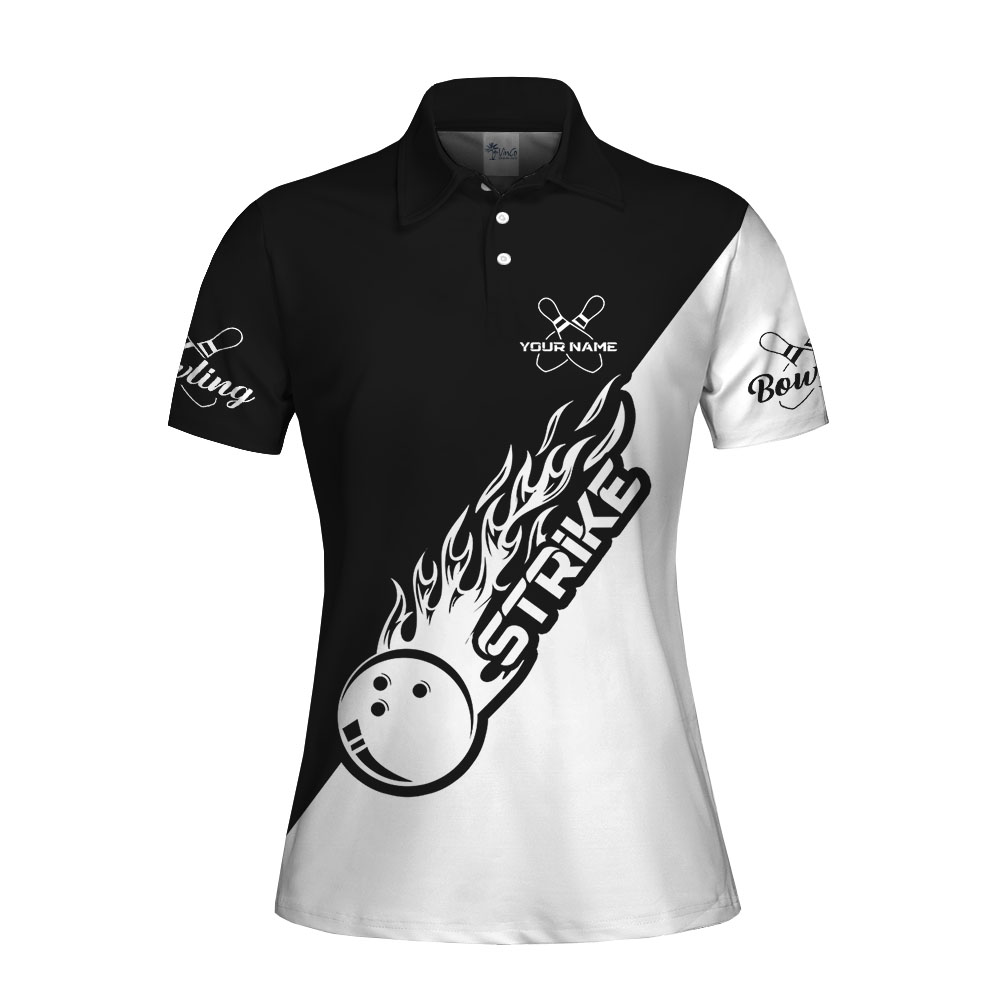 Bowling Team Personalized Polo Shirts For Women