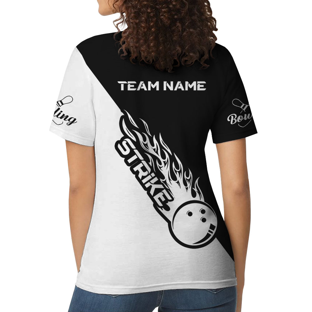 Bowling Team Personalized Polo Shirts For Women