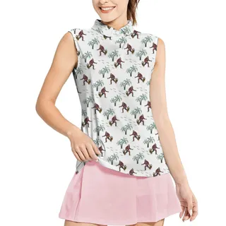 American Bigfoot Golf Women's Sleeveless Polos