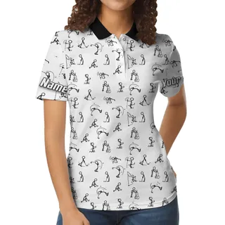 Golf Lover Icon Women's Polo Shirt
