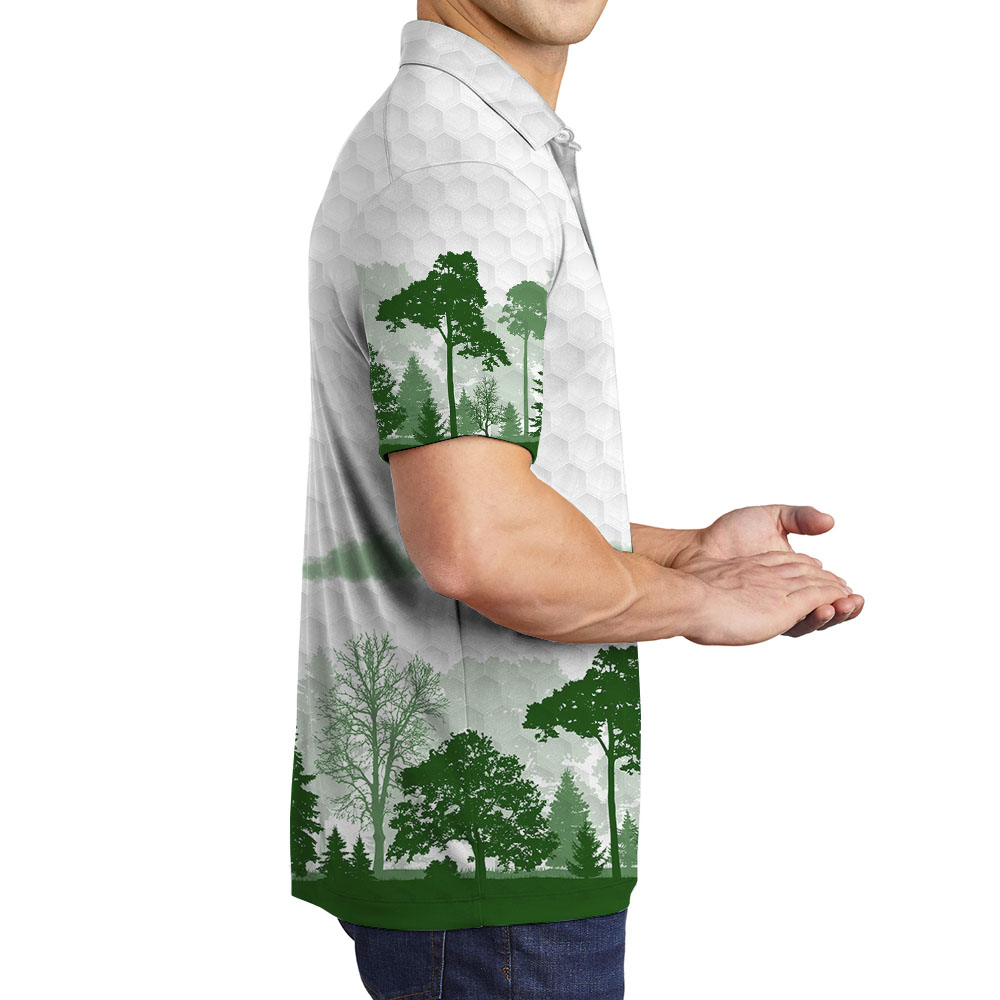 Personalized Name Bigfoot Golf Men's Polo Shirts