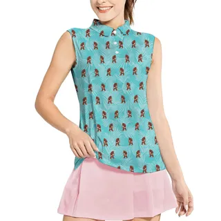 Bigfoot Golf Sleeveless Women's Golf Shirt