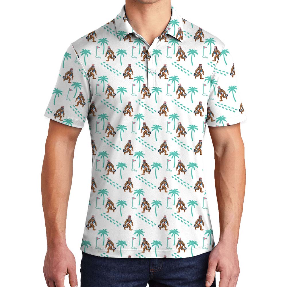 Bigfoot Golf Polo With Collar For Men - variant image 1