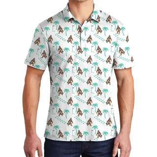 Bigfoot Golf Polo With Collar For Men