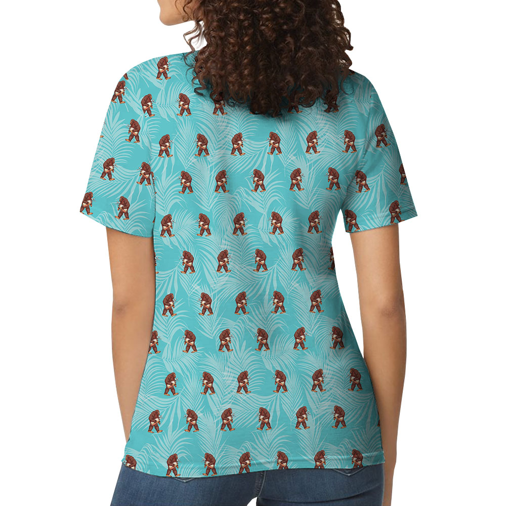 Bigfoot Golf Polo Shirt For Women