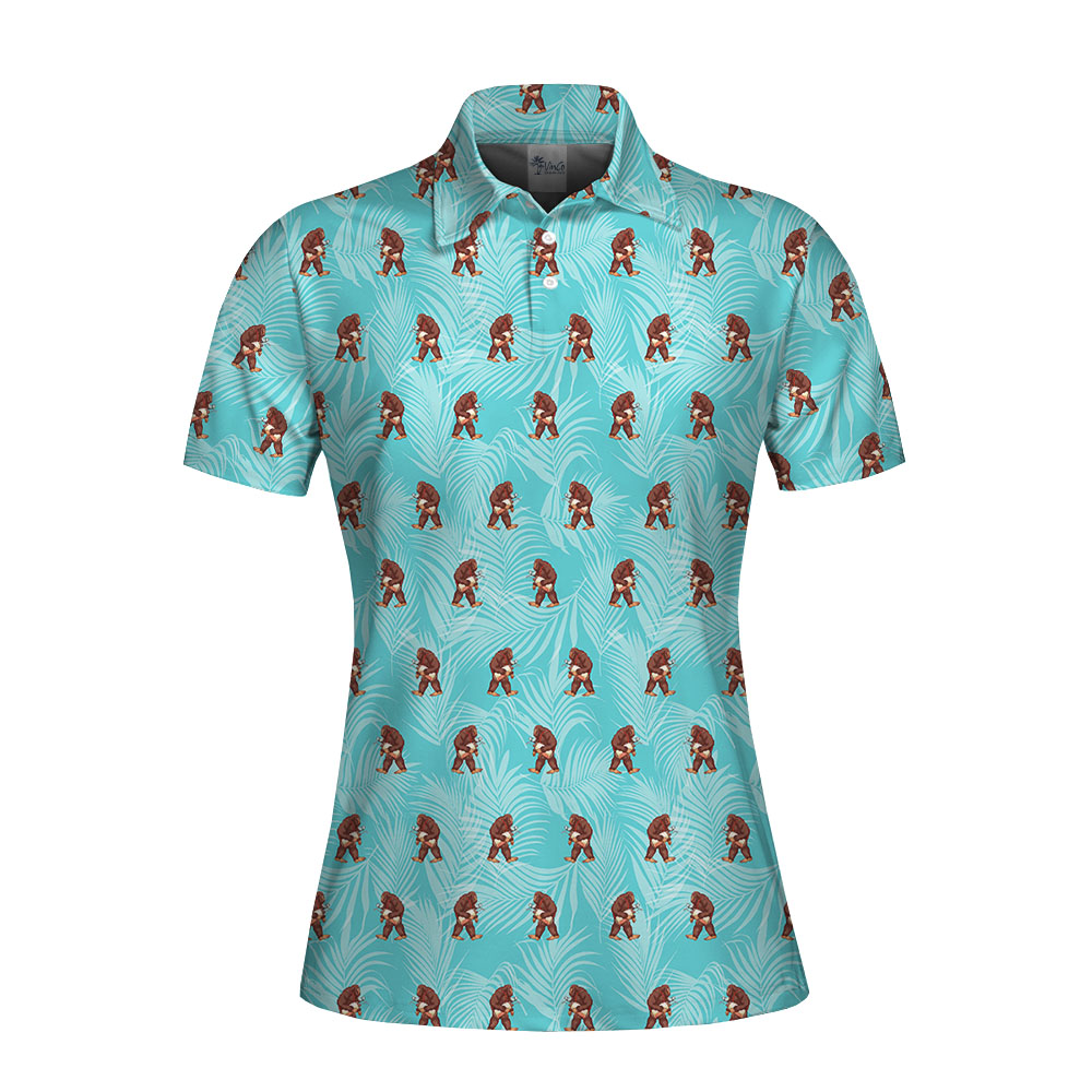 Bigfoot Golf Polo Shirt For Women