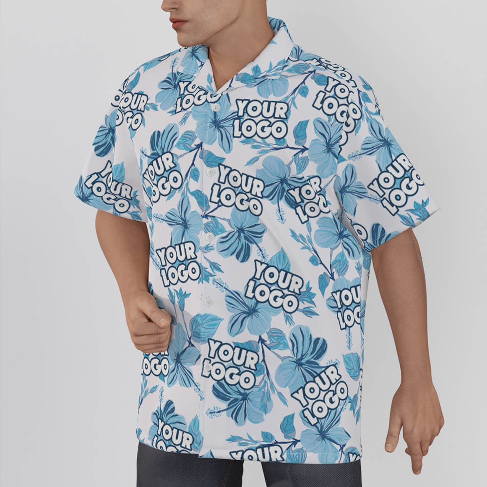 Custom Logo Hawaiian Shirt