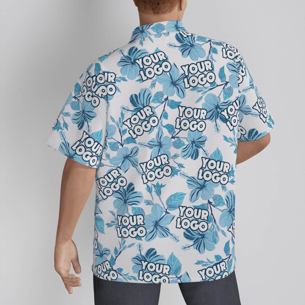 Custom Logo Hawaiian Shirt
