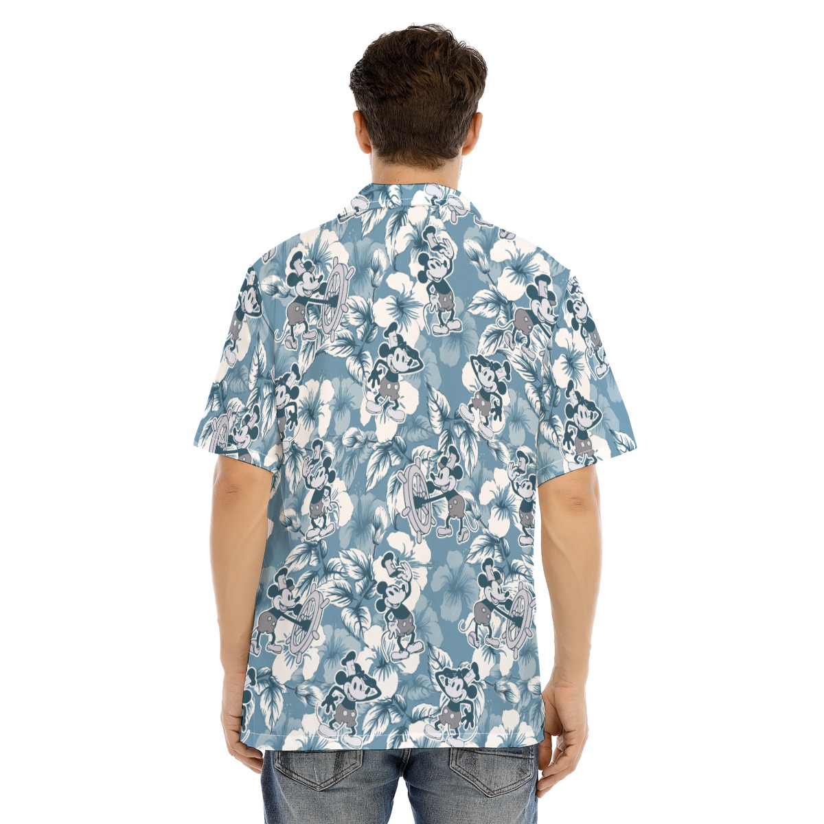 Steamboat Willie Mickey Mouse Hawaiian Shirt