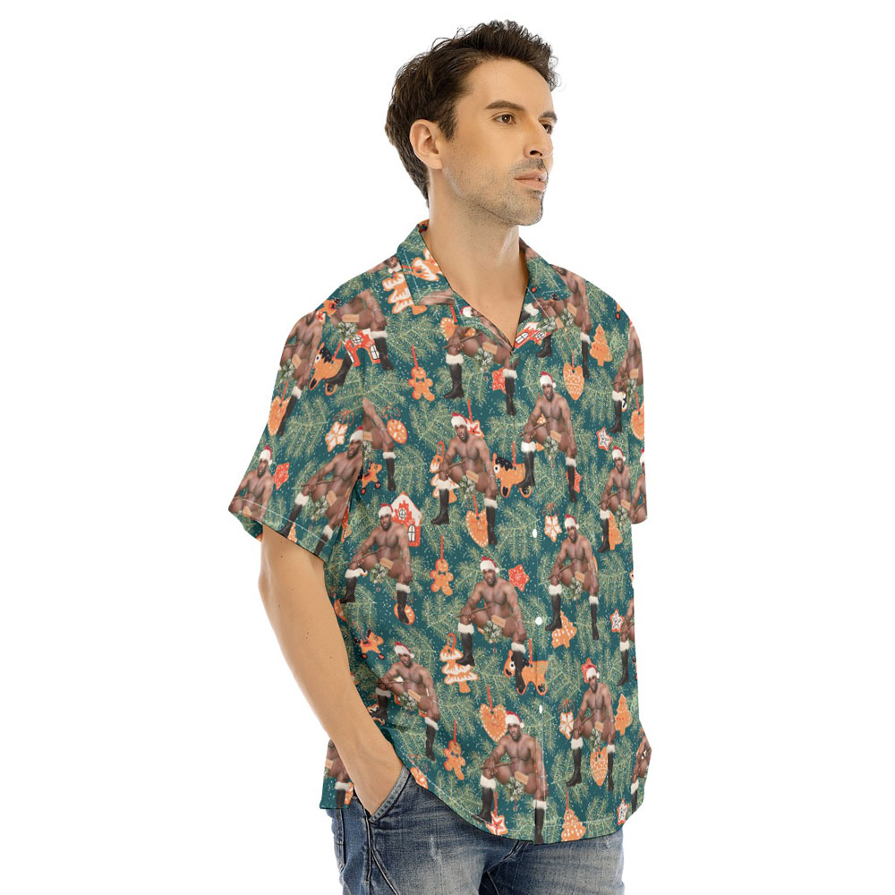 Funny Barry Wood Gingerbread Christmas Hawaiian Shirt