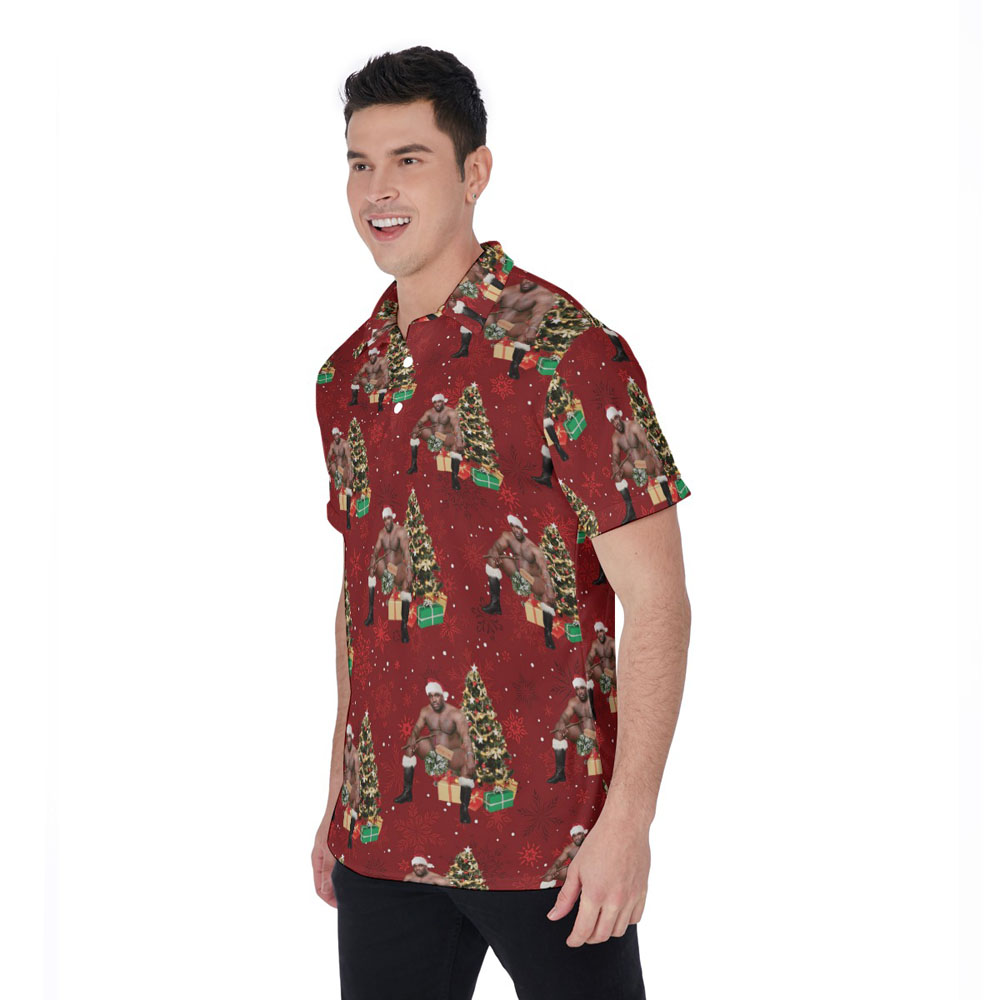 Funny Barry Wood Christmas Gifts Hawaiian Polo Golf Shirt