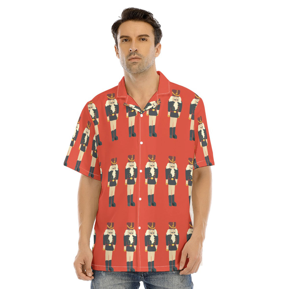Christmas Nutcracker Red Hawaiian Shirt - variant image 1