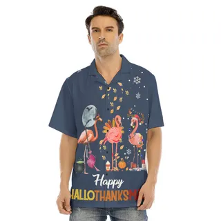 Flamingo Holliday Hawaiian Shirt