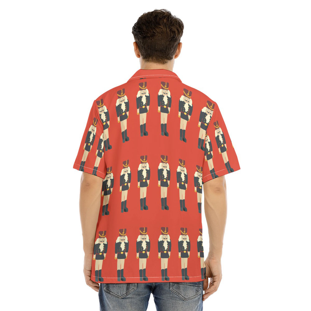 Christmas Nutcracker Red Hawaiian Shirt