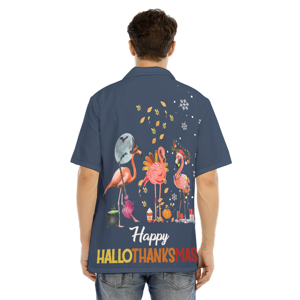 Flamingo Holliday Hawaiian Shirt