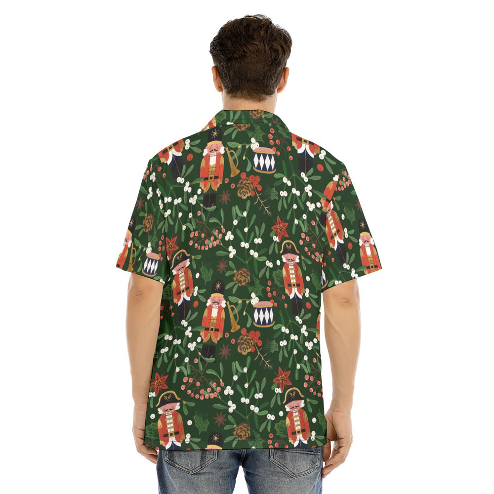 Tropical Christmas Nutcracker Hawaiian Shirt