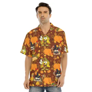 Thanksgiving Taco Pumpkin Hawaiian Shirt