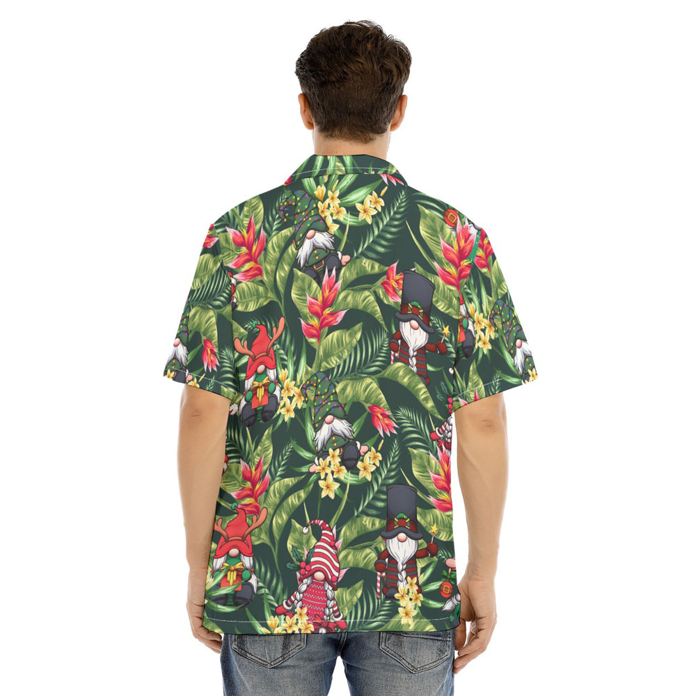Christmas Gnomes Tropical Hawaiian Shirt
