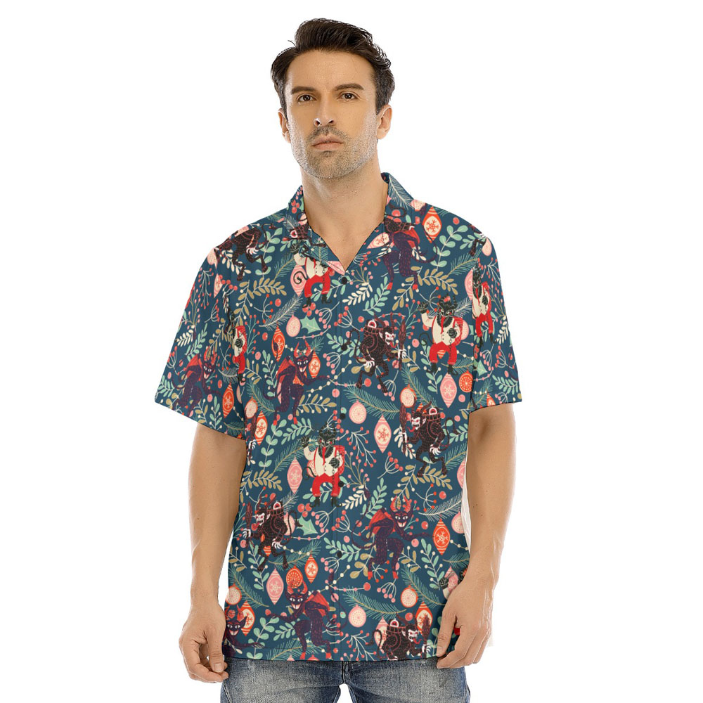 Krampus Christmas Hawaiian Shirt - variant image 1