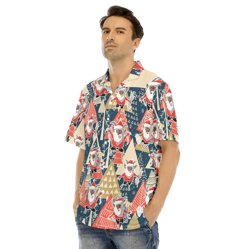 Christmas Krampus Classic Hawaiian Shirt