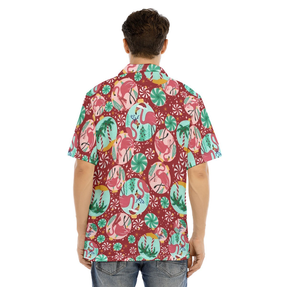 Classic Flamingo Christmas Hawaiian Shirt