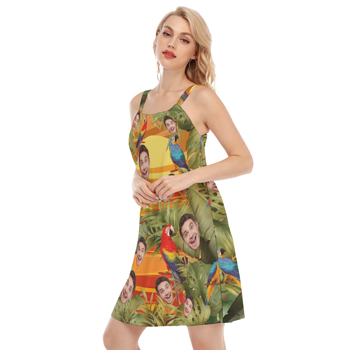 Unique Hawaiian Dress For Women With Custom Your Face