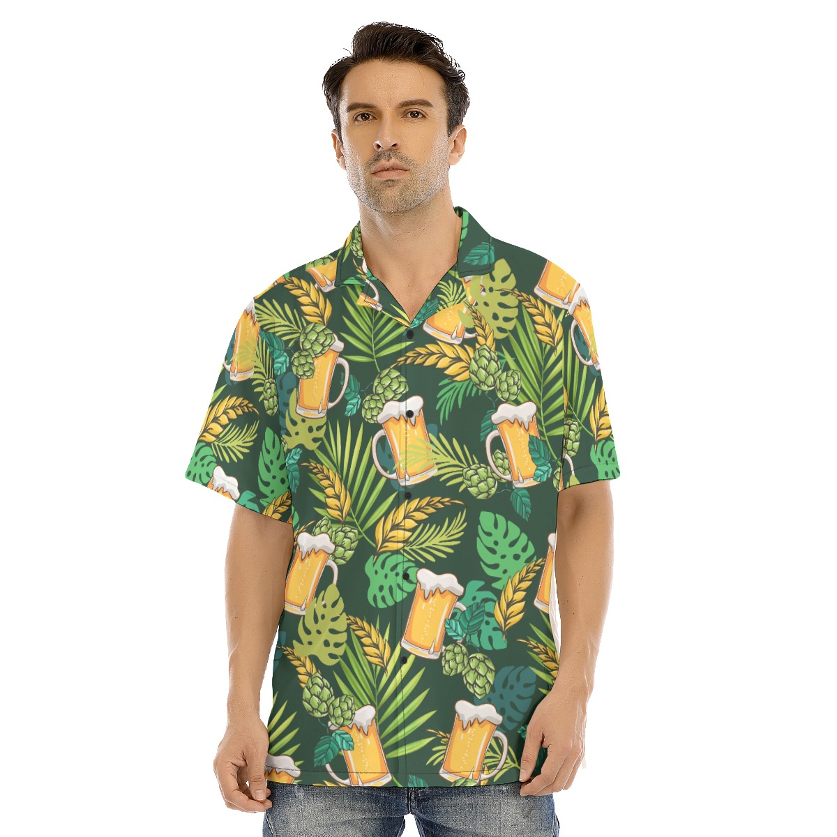 Beer Tropical Hawaiian Shirt - variant image 1