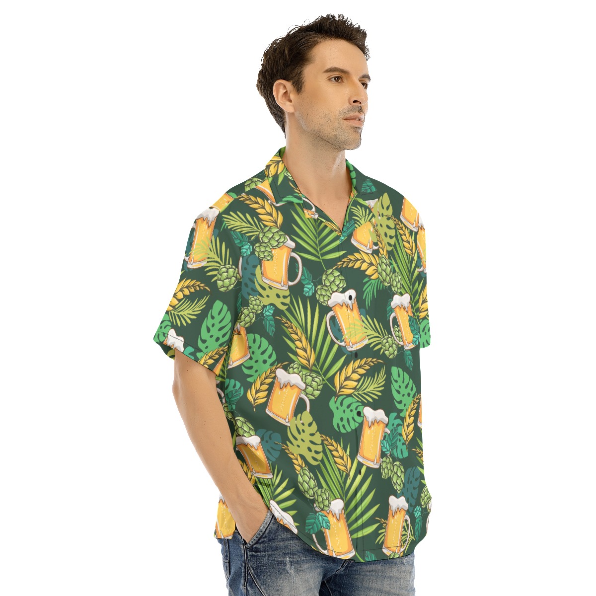 Beer Tropical Hawaiian Shirt