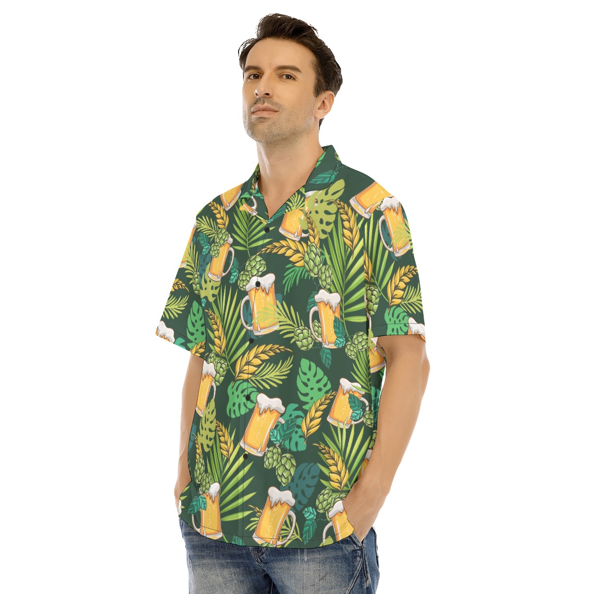 Beer Tropical Hawaiian Shirt