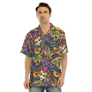 Happy Mardi Gras Hawaiian Shirt