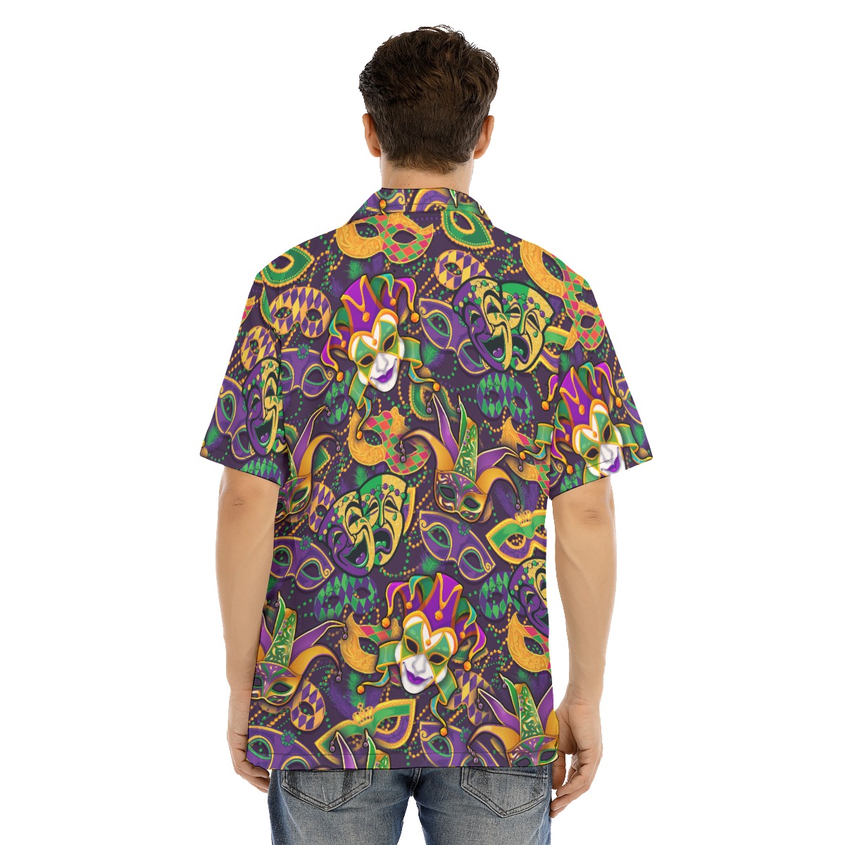 Happy Mardi Gras Hawaiian Shirt