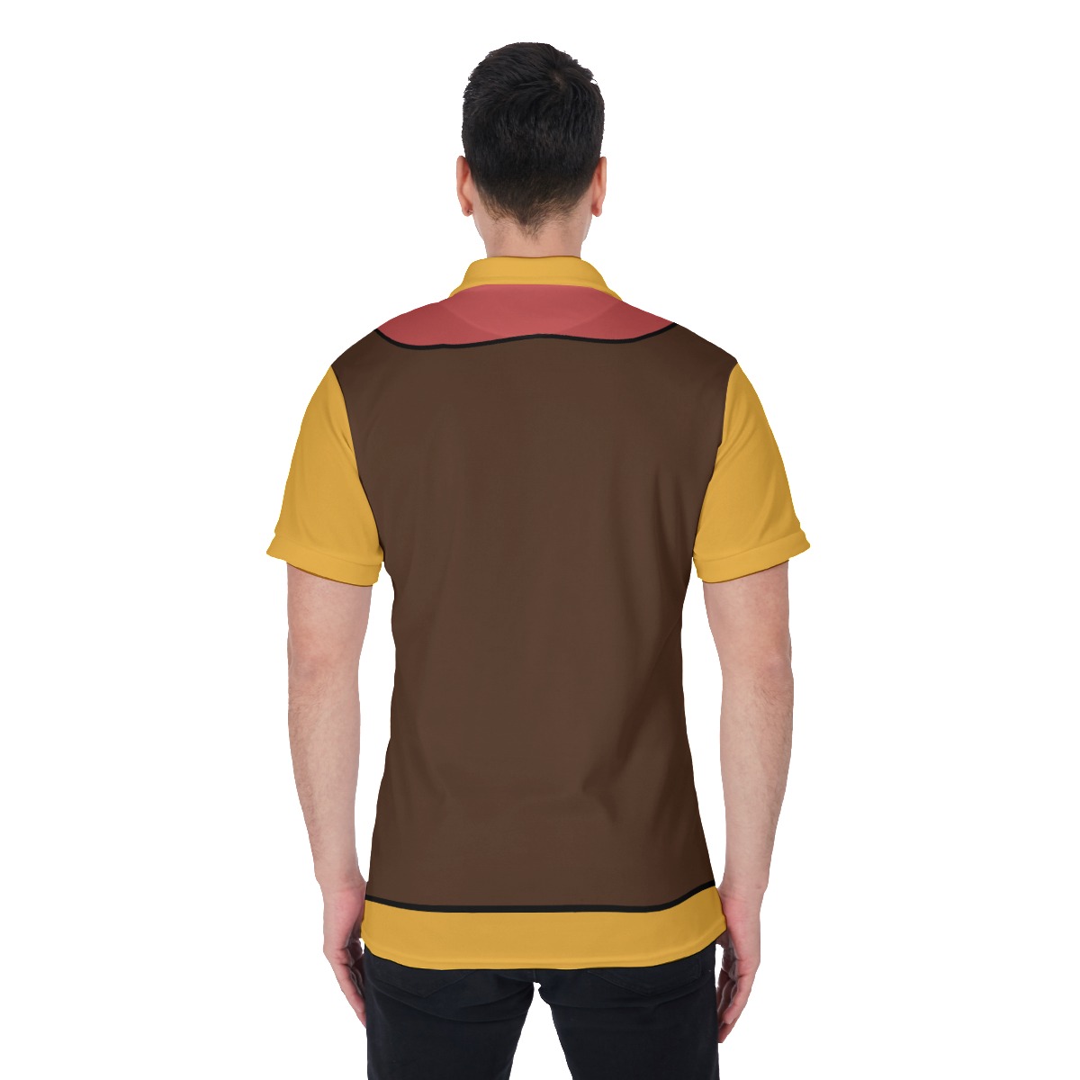 Western Cowboy Polo Shirt Costume For Halloween